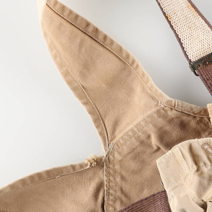 Carhartt Double Knee Duck Overalls for Men (W39) unclear Beige type Vintage Second Hand