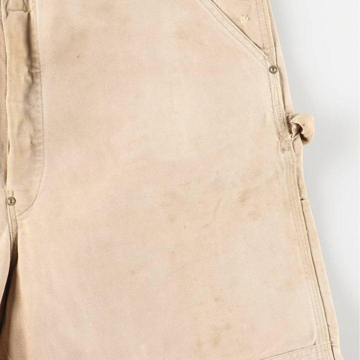 Carhartt Double Knee Duck Overalls for Men (W39) unclear Beige type Vintage Second Hand