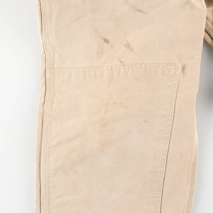Carhartt Double Knee Duck Overalls for Men (W39) unclear Beige type Vintage Second Hand