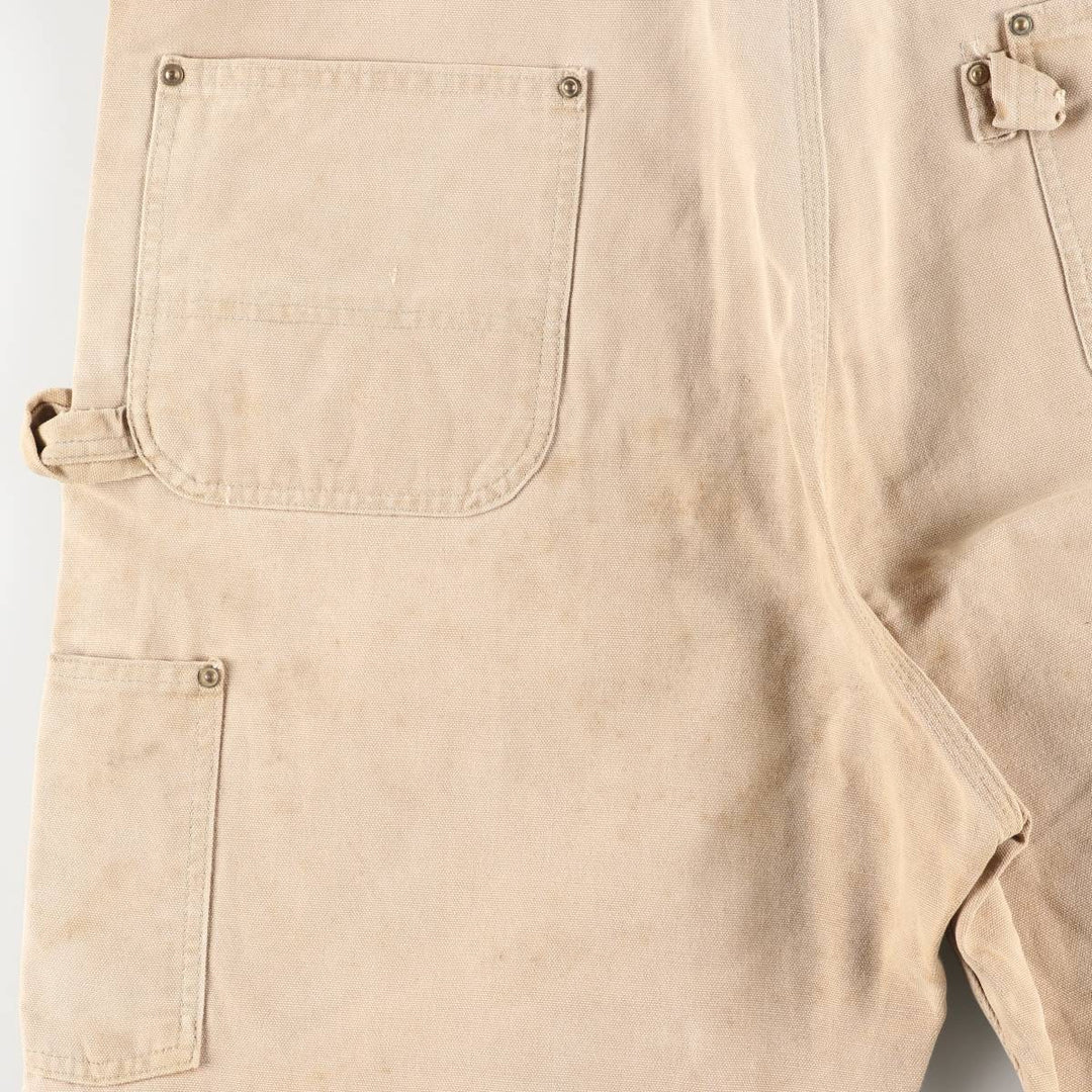 Carhartt Double Knee Duck Overalls for Men (W39) unclear Beige type Vintage Second Hand