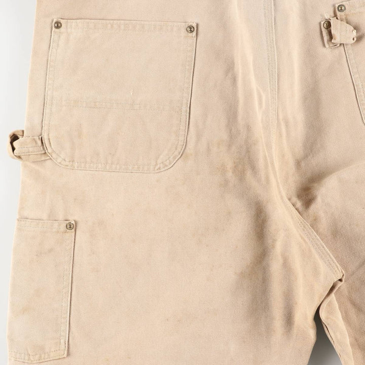 Carhartt Double Knee Duck Overalls for Men (W39) unclear Beige type Vintage Second Hand
