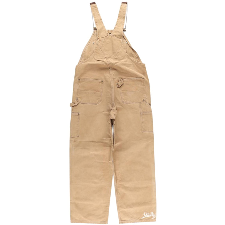 Carhartt Double Knee Duck Overalls for Men (W37 equivalent) unclear brown type Vintage Second Hand