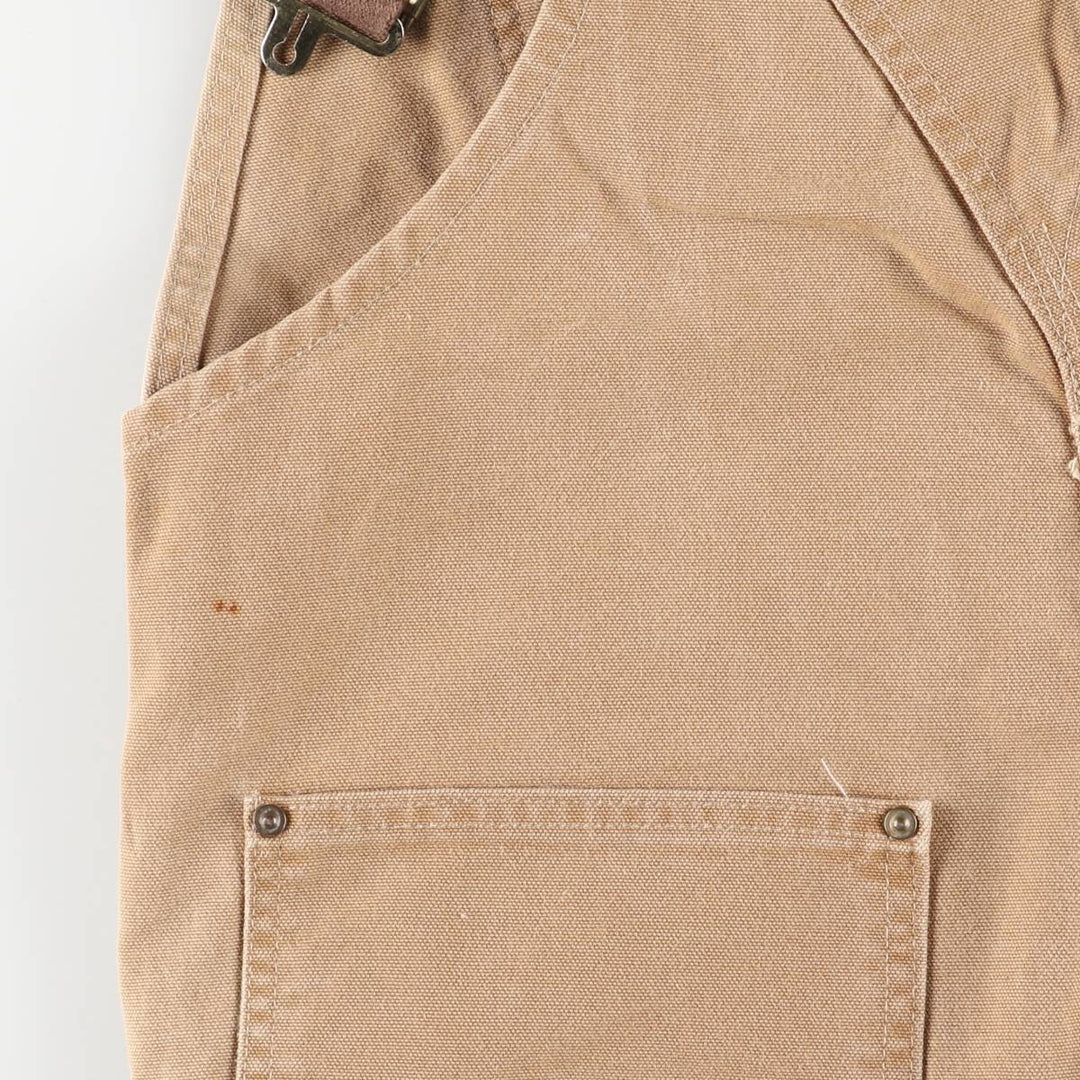 Carhartt Double Knee Duck Overalls for Men (W37 equivalent) unclear brown type Vintage Second Hand