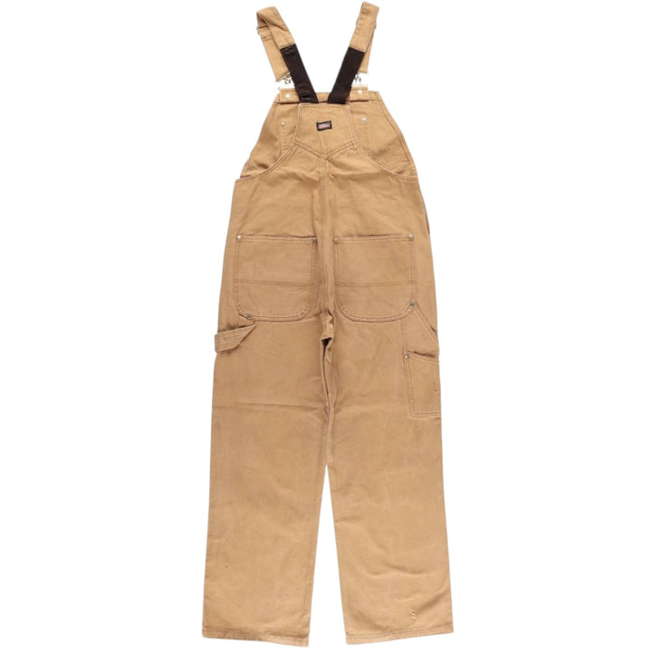 Dickies Duck Overalls Men's Size W36 cotton brown type Vintage Second Hand