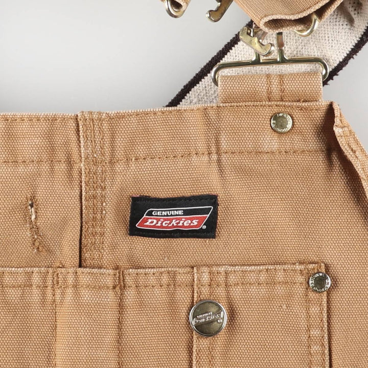 Dickies Duck Overalls Men's Size W36 cotton brown type Vintage Second Hand