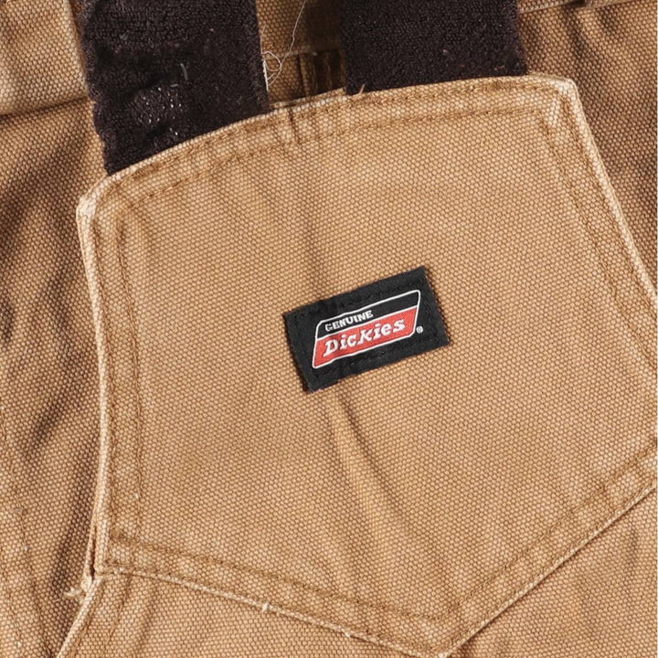 Dickies Duck Overalls Men's Size W36 cotton brown type Vintage Second Hand