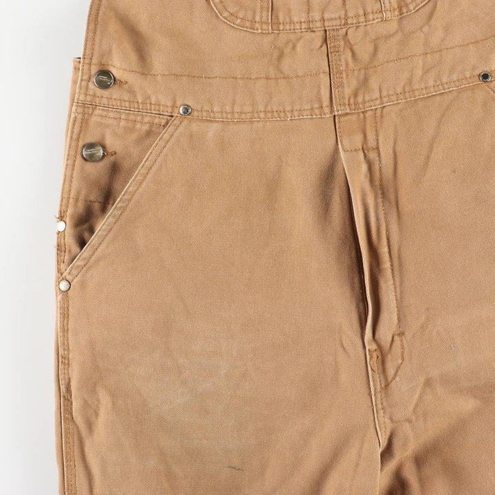 Dickies Duck Overalls Men's Size W36 cotton brown type Vintage Second Hand