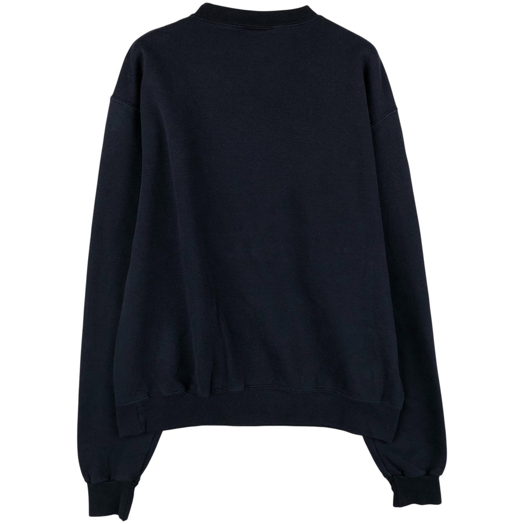 2000'S Champion ECO FLEECE College Sweatshirt, Men's Size M unclear navy blue type Vintage Second Hand