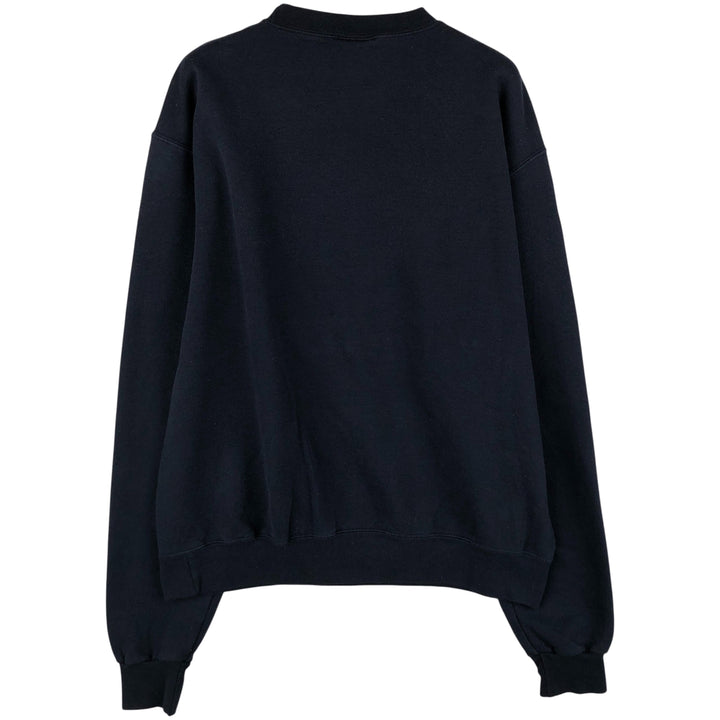 2000'S Champion ECO FLEECE College Sweatshirt, Men's Size M unclear navy blue type Vintage Second Hand
