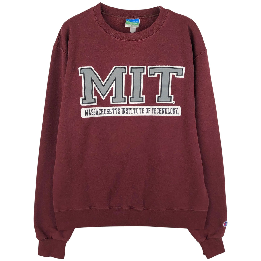 2000'S Champion ECO College Sweatshirt, Men's Size M cotton wine-red Vintage Second Hand