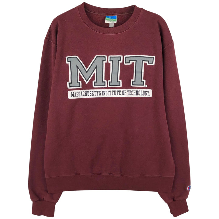 2000'S Champion ECO College Sweatshirt, Men's Size M cotton wine-red Vintage Second Hand