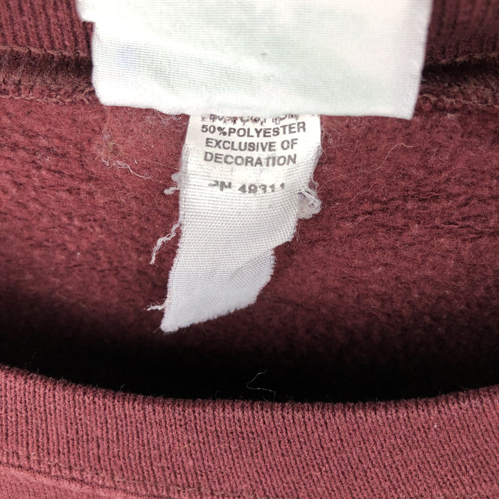 2000'S Champion ECO College Sweatshirt, Men's Size M cotton wine-red Vintage Second Hand