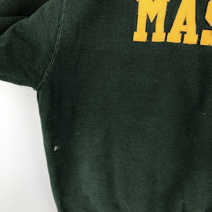 2000'S Champion Authentic Athletic Apparel sweatshirt, men's size L cotton green type Vintage Second Hand