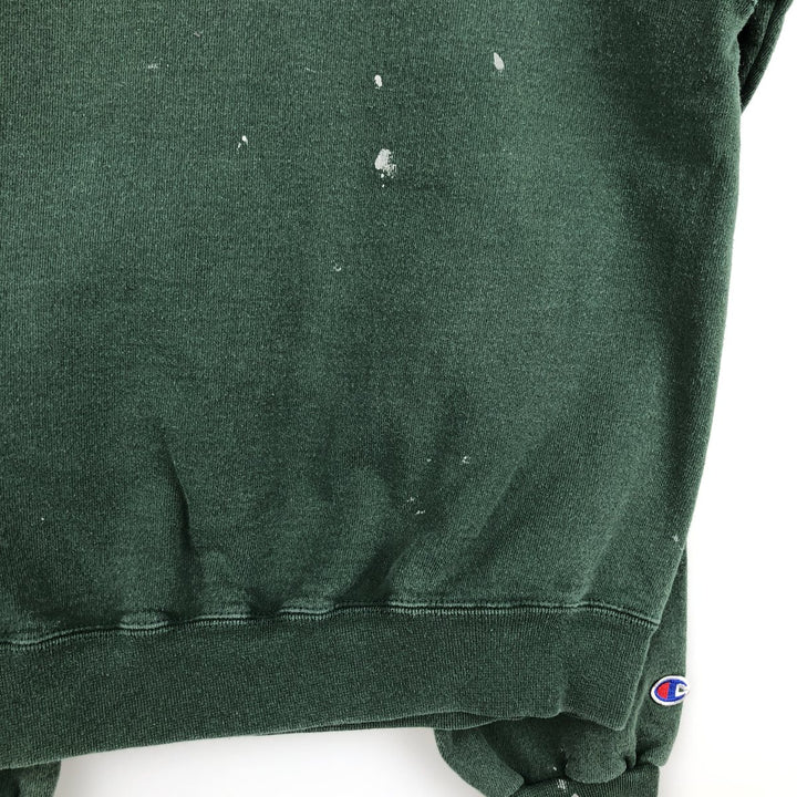 2000'S Champion Authentic Athletic Apparel sweatshirt, men's size L cotton green type Vintage Second Hand