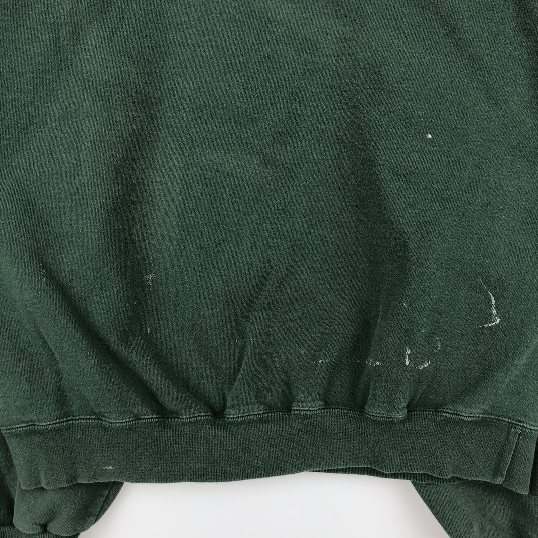 2000'S Champion Authentic Athletic Apparel sweatshirt, men's size L cotton green type Vintage Second Hand