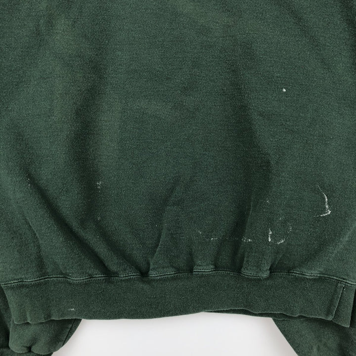 2000'S Champion Authentic Athletic Apparel sweatshirt, men's size L cotton green type Vintage Second Hand