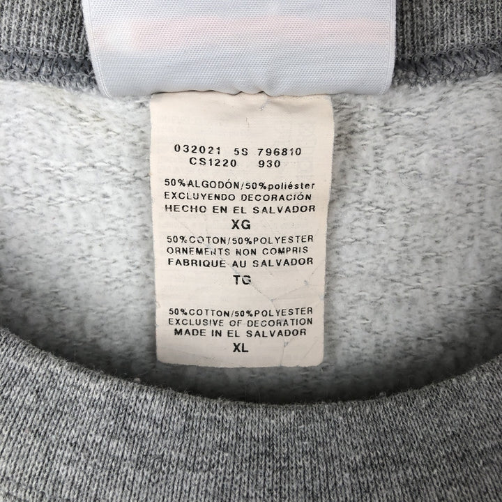 Champion Authentic Athletics Wear College Sweatshirt, Men's XL cotton gray type Vintage Second Hand