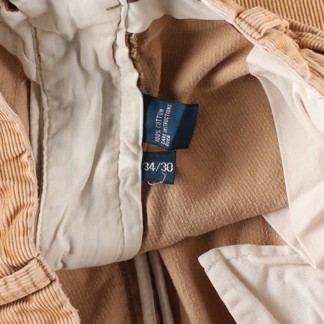 Ralph Lauren POLO by Ralph Lauren PROSPECT PANT corduroy pants, men's size W31 cotton Beige type Vintage Second Hand