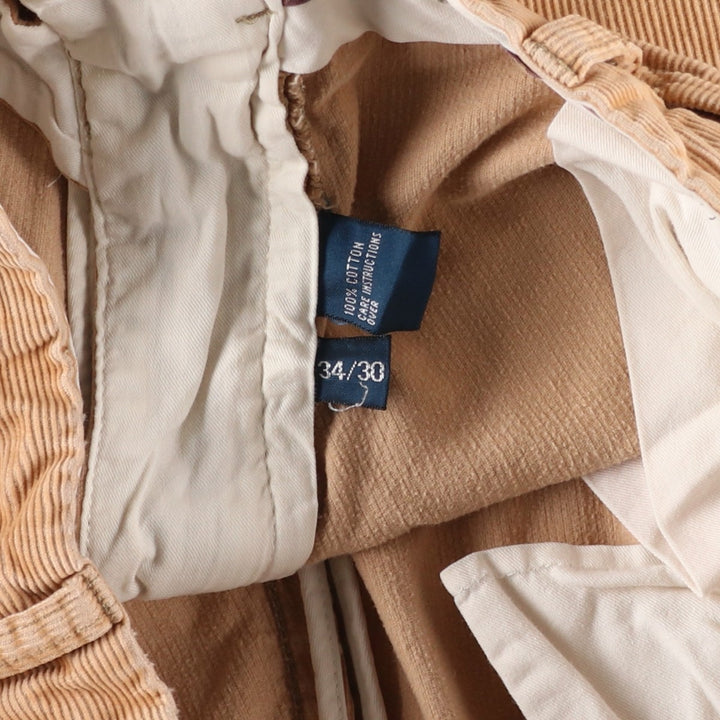 Ralph Lauren POLO by Ralph Lauren PROSPECT PANT corduroy pants, men's size W31 cotton Beige type Vintage Second Hand