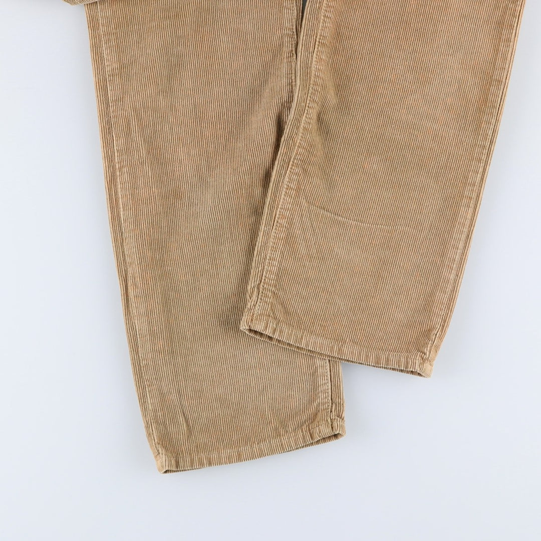 90'S Levi's 505-6923 Euro Model Corduroy Pants, Made in Italy, Men's, Size W30, Vintage cotton Beige type Vintage Second Hand