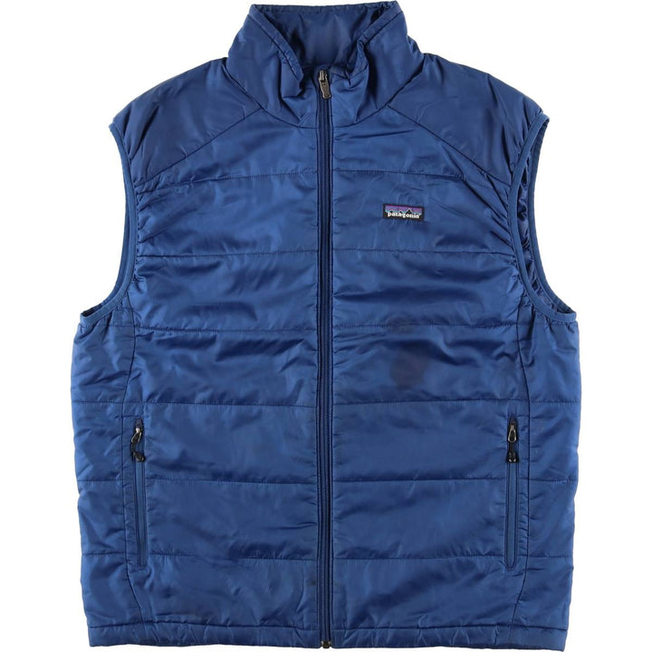 2000'S Patagonia Micro Puff Vest 83997F0, Men's Size L polyester blue type Vintage Second Hand