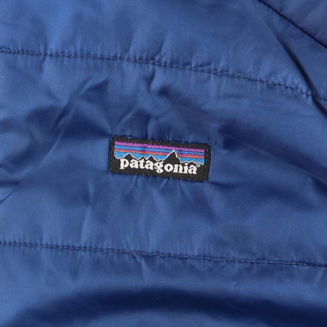 2000'S Patagonia Micro Puff Vest 83997F0, Men's Size L polyester blue type Vintage Second Hand