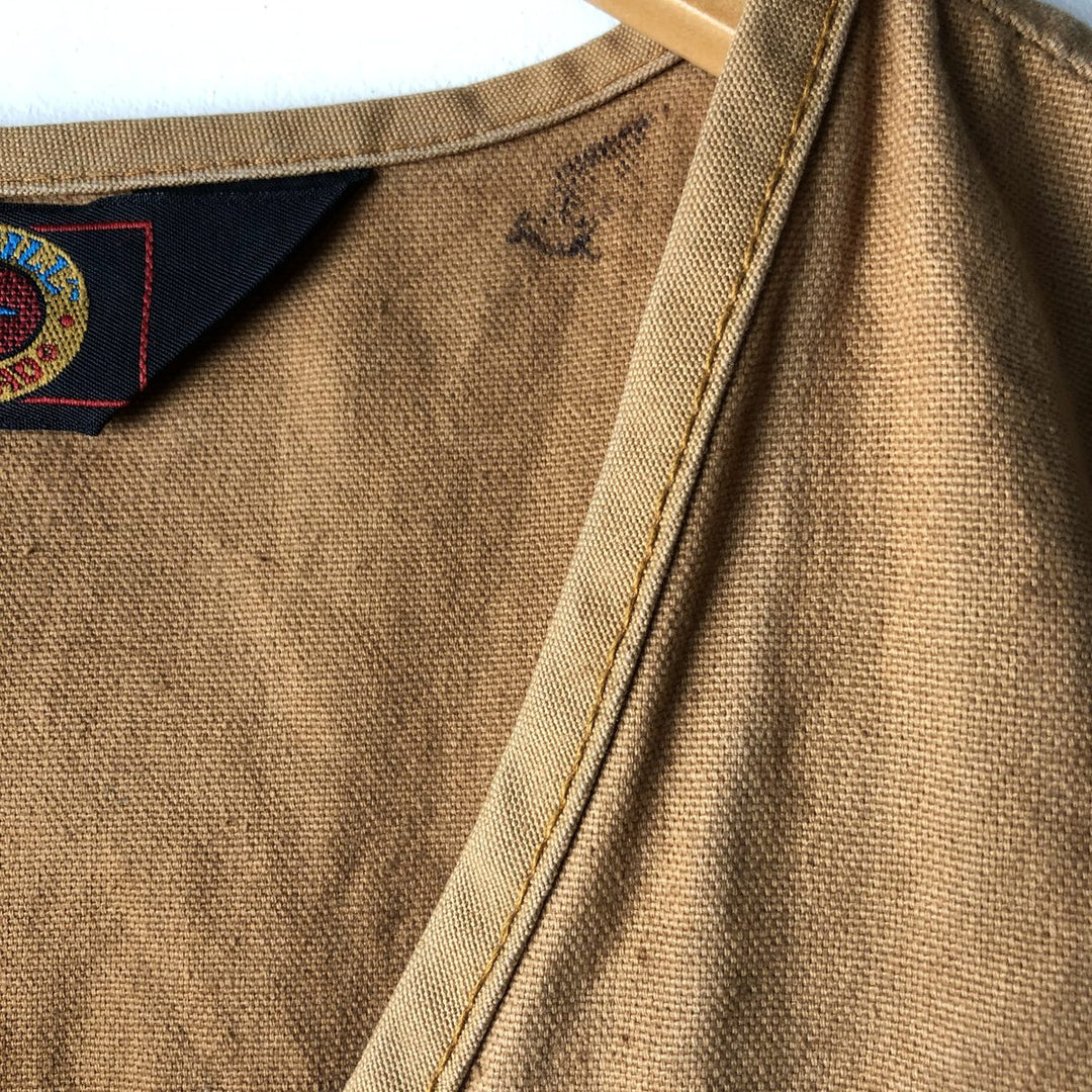 Vintage 70s-80'S Red Head Blue Bill Duck Hunting Vest, Men's Size L unclear brown type Vintage Second Hand