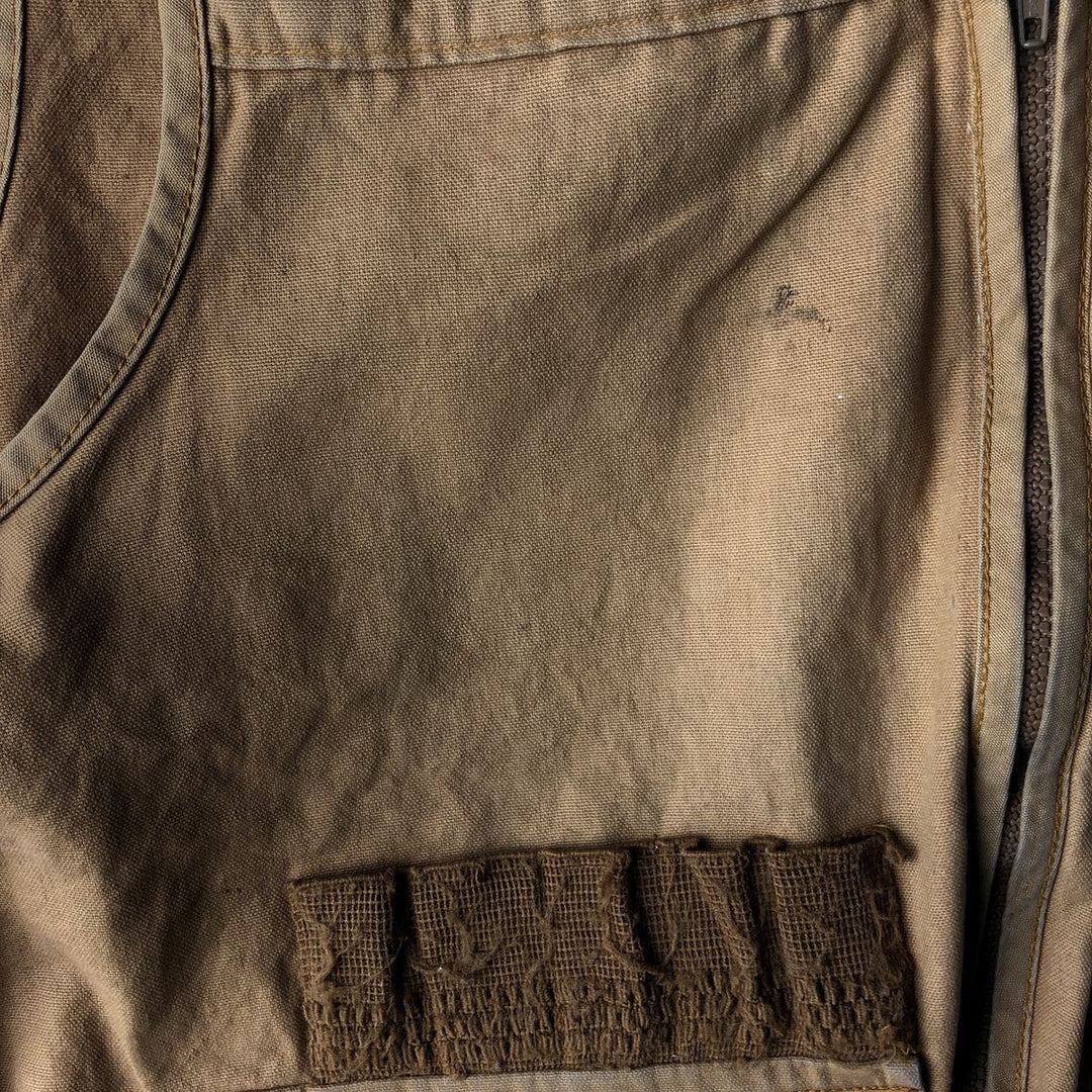 Vintage 70s-80'S Red Head Blue Bill Duck Hunting Vest, Men's Size L unclear brown type Vintage Second Hand