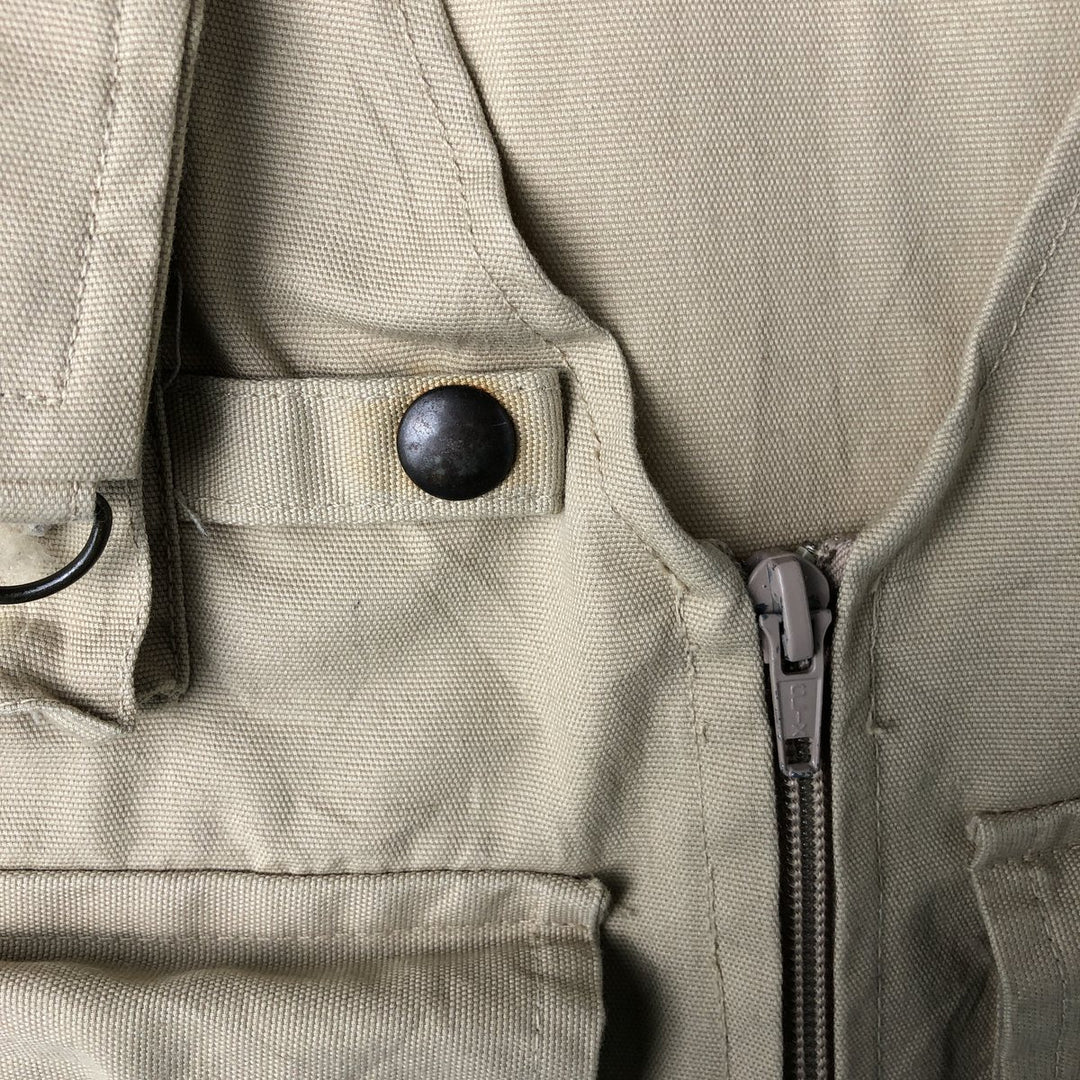 NEMROD Fishing Vest Men's Size L unclear Beige type Vintage Second Hand