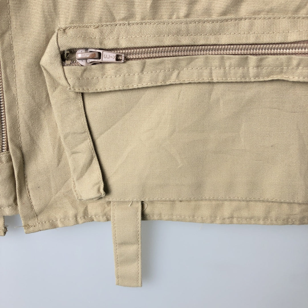NEMROD Fishing Vest Men's Size L unclear Beige type Vintage Second Hand