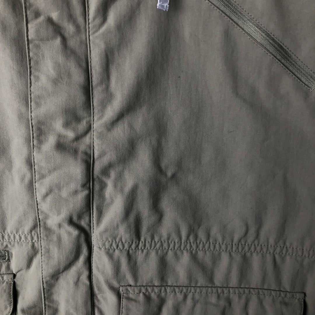 2000'S Columbia Titanium Fishing Vest, Men's XL Nylon Khaki type sage green Vintage Second Hand