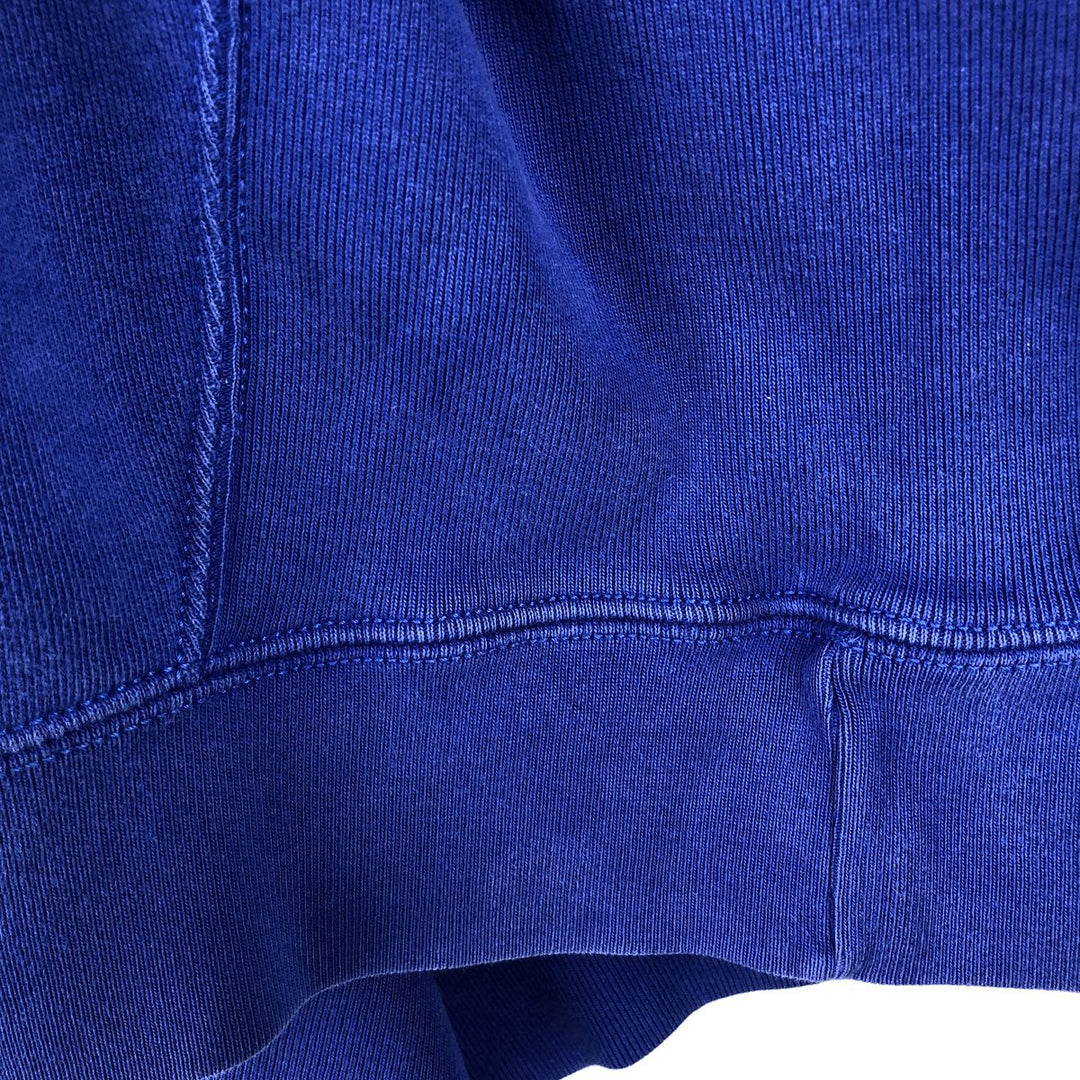 Ralph Lauren POLO by Ralph Lauren One Point Logo Sweatshirt Trainer Men's L size cotton blue type Vintage Second Hand