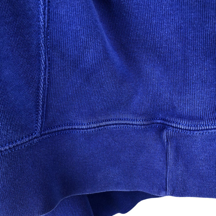 Ralph Lauren POLO by Ralph Lauren One Point Logo Sweatshirt Trainer Men's L size cotton blue type Vintage Second Hand