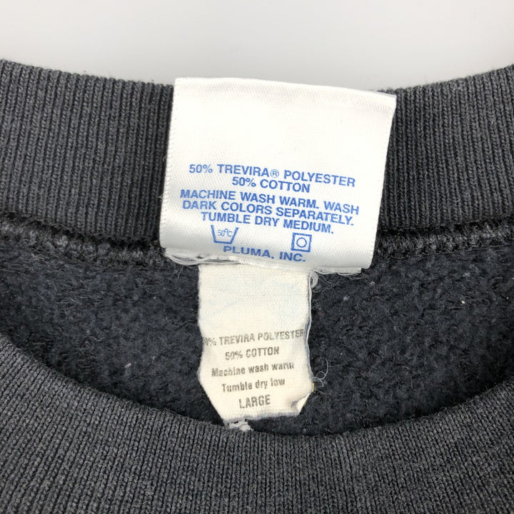 HARD ROCK CAFE Advertising Sweatshirt, Men's Size L cotton black type Vintage Second Hand