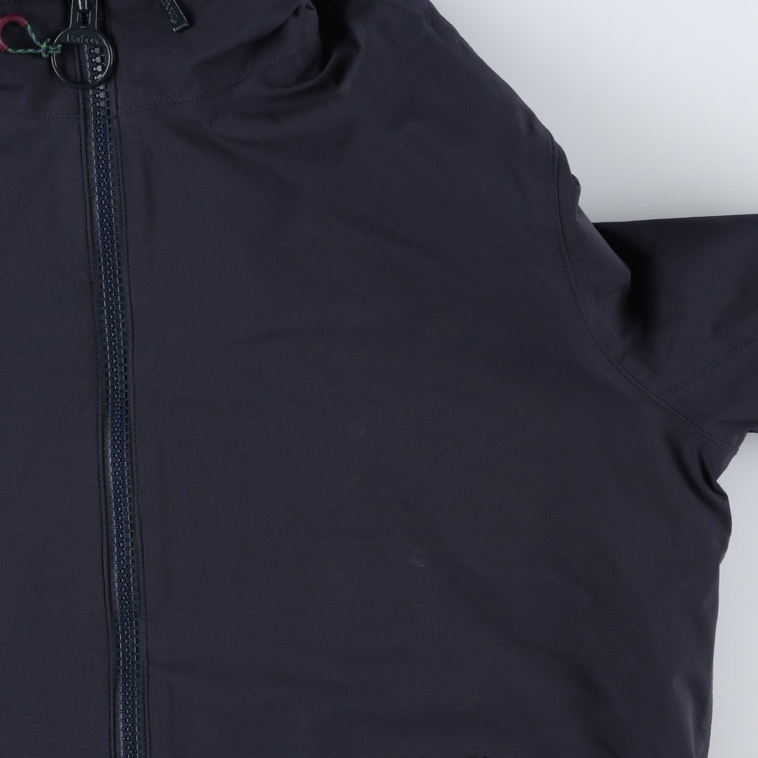 2000s~ Barbour WHITBURN JACKET 3-Warrant Padded Parka Puffer Jacket Men's Size Medium polyester navy blue type Vintage Second Hand