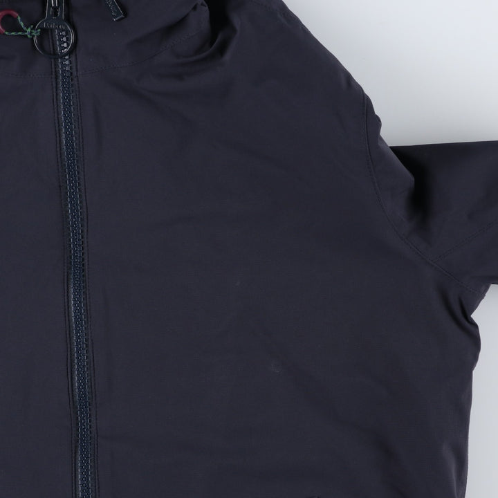 2000s~ Barbour WHITBURN JACKET 3-Warrant Padded Parka Puffer Jacket Men's Size Medium polyester navy blue type Vintage Second Hand