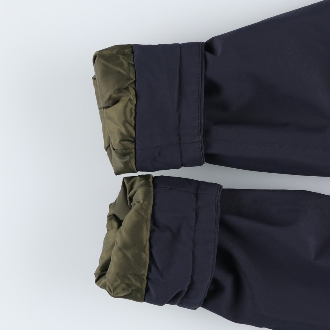 2000s~ Barbour WHITBURN JACKET 3-Warrant Padded Parka Puffer Jacket Men's Size Medium polyester navy blue type Vintage Second Hand