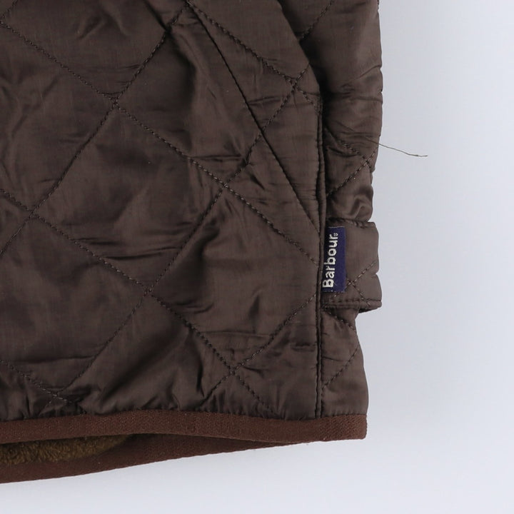 2000s~ Barbour Polar Quilts Short 3-Warrant Quilted Jacket, Men's Size Medium polyester brown type Vintage Second Hand