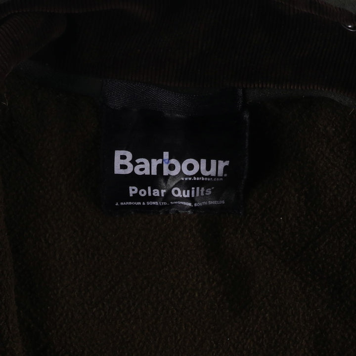 Barbour Polar Quilts quilted puffer jacket, men's size XL unclear Khaki type Vintage Second Hand
