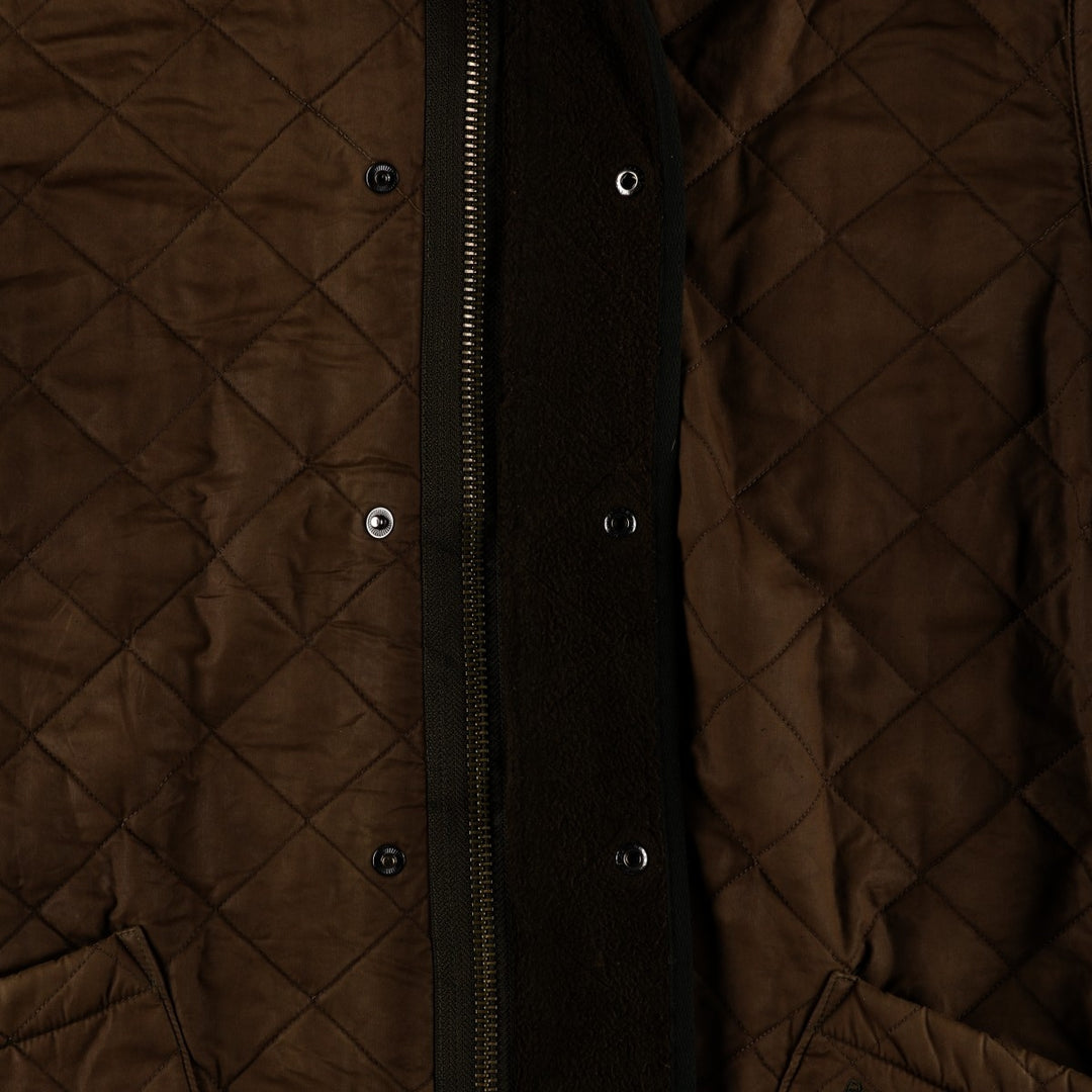 Barbour Polar Quilts quilted puffer jacket, men's size XL unclear Khaki type Vintage Second Hand