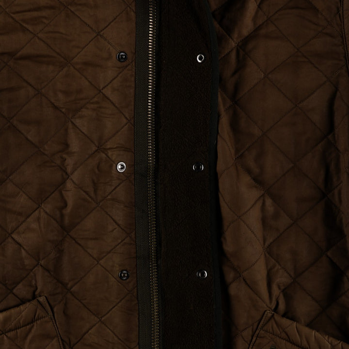 Barbour Polar Quilts quilted puffer jacket, men's size XL unclear Khaki type Vintage Second Hand