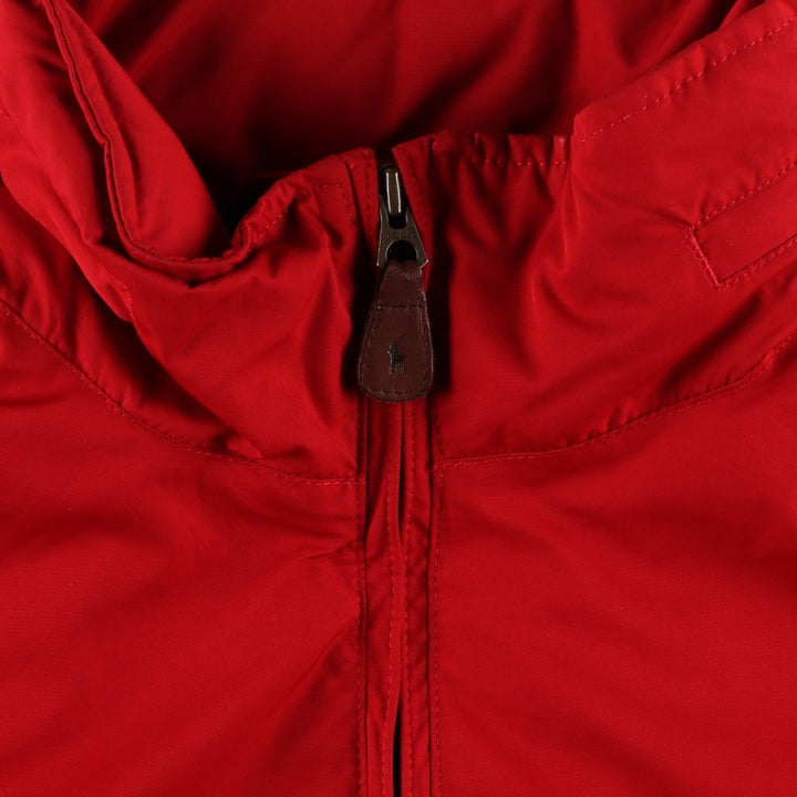 Ralph Lauren POLO by Ralph Lauren padded puffer jacket, men's size L polyester red type Vintage Second Hand