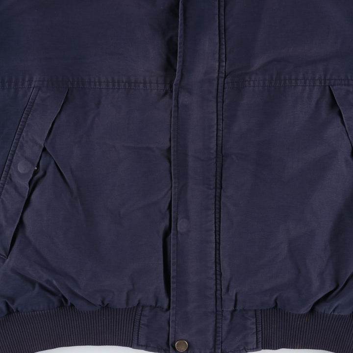 Ralph Lauren POLO by Ralph Lauren padded jacket puffer jacket men's XL size cotton navy blue type Vintage Second Hand