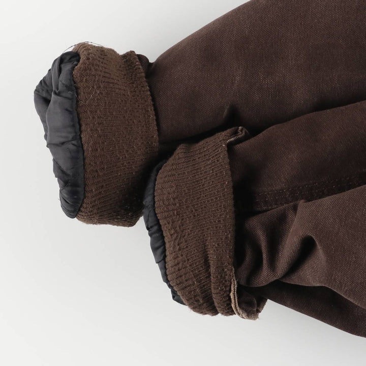 00'S Carhartt Sierra Jacket Duck Full Zip Hoodie Men's XL cotton brown type Vintage Second Hand