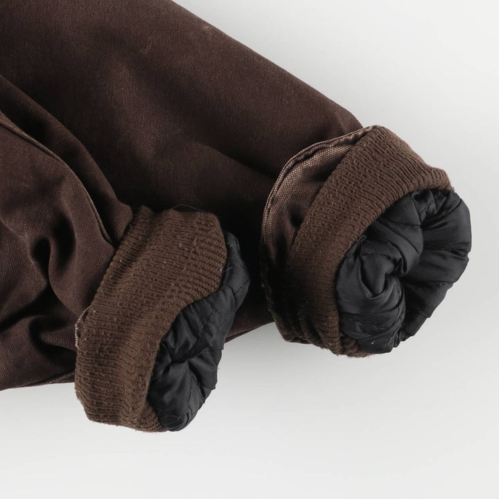 00'S Carhartt Sierra Jacket Duck Full Zip Hoodie Men's XL cotton brown type Vintage Second Hand