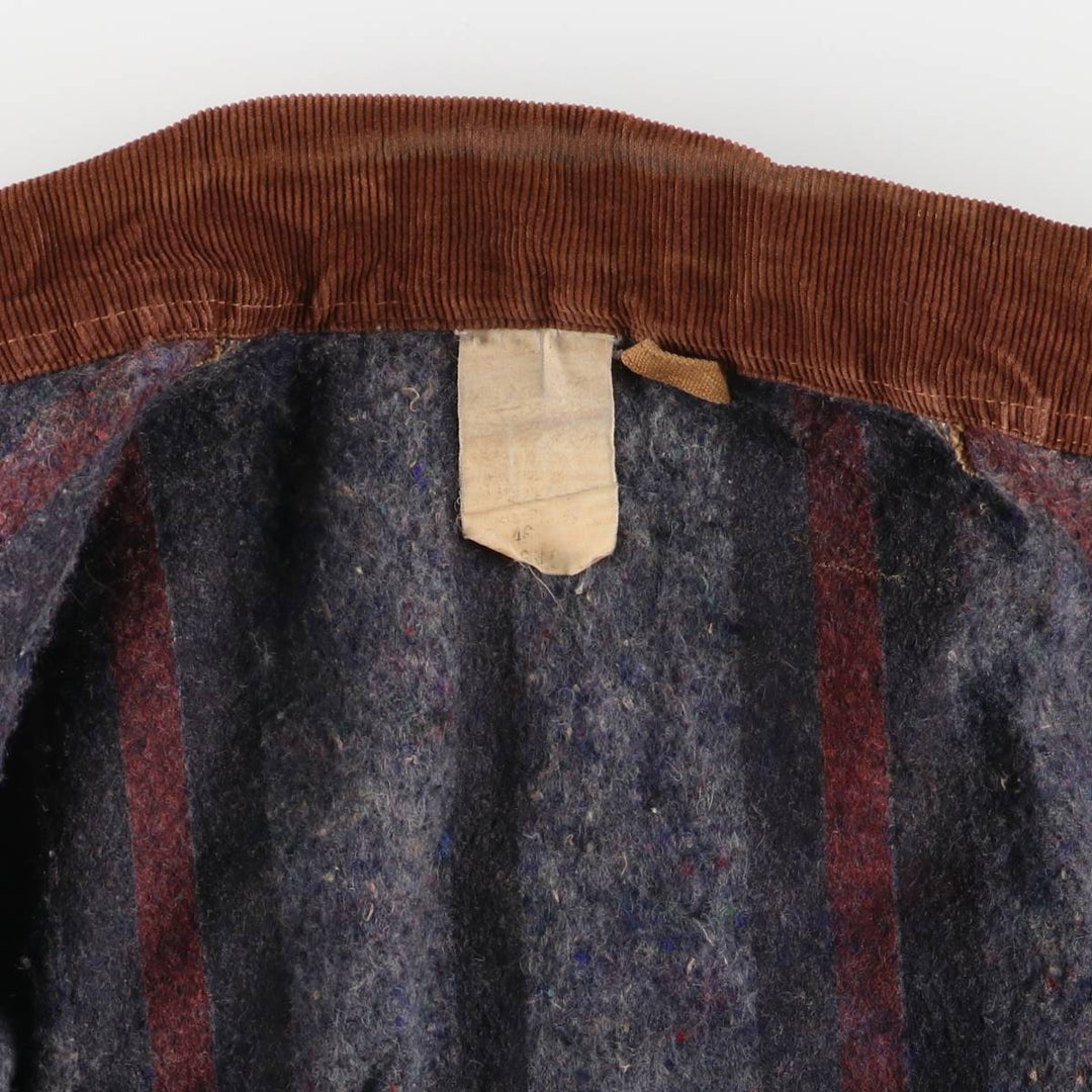 Carhartt Michigan Chore Coat Duck Coverall Men's XL Size unclear ocher yellow type Vintage Second Hand