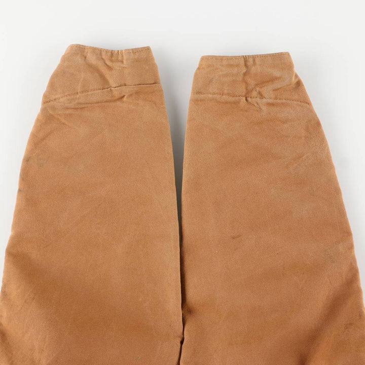 90'S Carhartt Michigan Chore Coat/Duck Coverall, Made in USA, Men's Size L, Vintage cotton ocher yellow type Vintage Second Hand