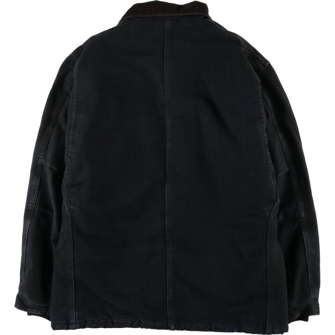 Carhartt Traditional Padded Duck Work Jacket, Made in USA, Men's Size Medium cotton black type Vintage Second Hand