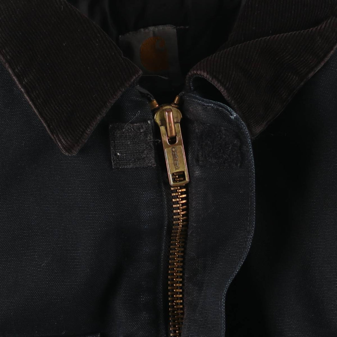 Carhartt Traditional Padded Duck Work Jacket, Made in USA, Men's Size Medium cotton black type Vintage Second Hand