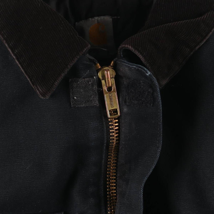 Carhartt Traditional Padded Duck Work Jacket, Made in USA, Men's Size Medium cotton black type Vintage Second Hand